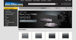 Desktop Screenshot of lens-filter.com